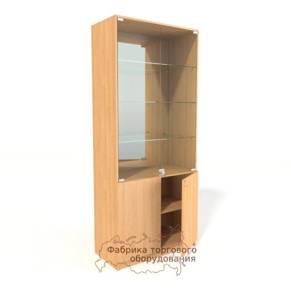 Аптечный шкаф Пальма 1-3 (задняя стенка зеркало) - фото 4